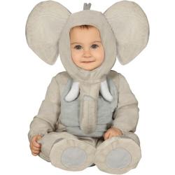 FIESTAS GUIRCA, S.L. - Pluche olifant kostuum voor babys - 92/98 (1-2 jaar) - Kinderkostuums