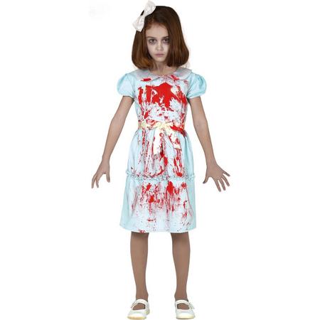 FIESTAS GUIRCA, S.L. - Spook tweeling kostuum voor meisjes - 122/134 (7-9 jaar) - Kinderkostuums