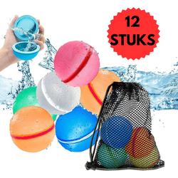 Herbruikbare Waterballonen - Ballonen - Waterballonen - 12 Stuks - Reuseable