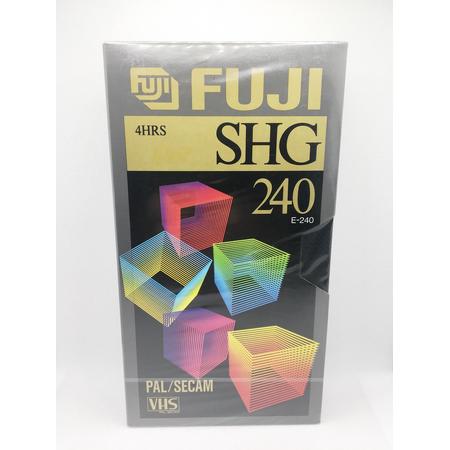 Fuji SHG-240 VHS (4uur) / VHS videoband / video cassette