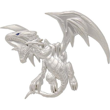 FaNaTtik YuGiOh! Pin Badge Blue Eyes White Dragon (silver plated) Zilverkleurig