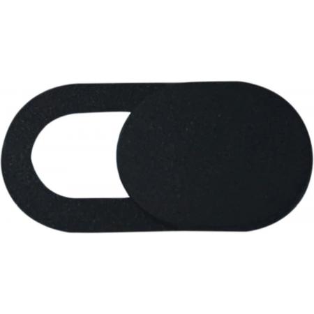 Webcam Cover (1 Pack) - Dun En Goedkoop - Voor Laptop Telefoon Tablet - Privacy Bescherming Sticker - Schuif – Slide - Zwart