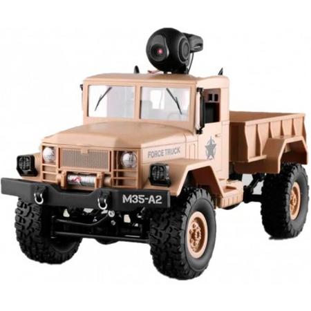 Military Rc Truck -Wifi FPV live camera - App control (IOS&Android) 2.4GHZ