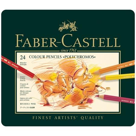 Faber Castell - Kleurpotlood - Polychromos - 24 stuks