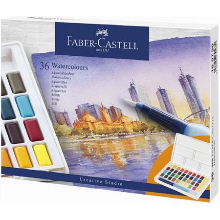 Faber-Castell - Waterverf in box - 36 kleuren