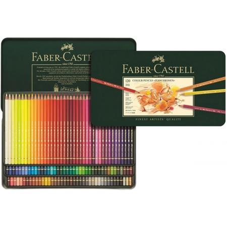 Faber Castell kleurpotlood Polychromos blik à 120 stuks