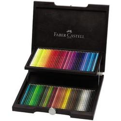 Kleurpotlood Faber Castell Polychromos houten koffer 72 stuks
