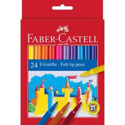 viltstiften Faber Castell 24 stuks karton etui