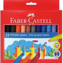 viltstiften Faber Castell Jumbo 24 stuks karton etui
