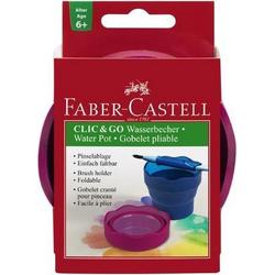watercup Faber-Castell Clic & Go roze / oranje FC-181517