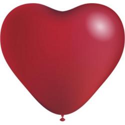 Fabs World ballonnen hart rood