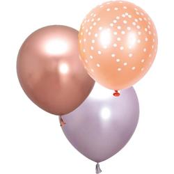 Fabs World ballonnen metallic roze