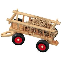 Fagus houten speelvoertuig hooiwagen 29cm