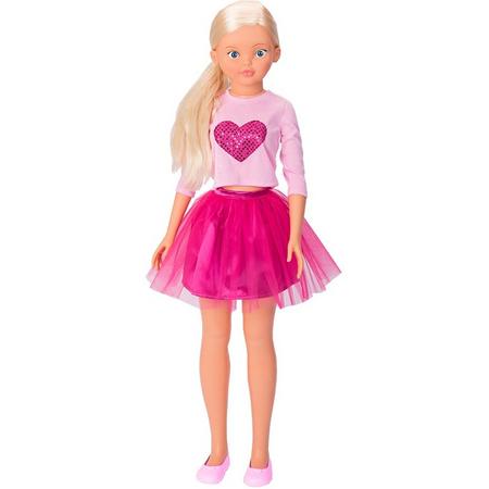 Falca Tienerpop 105 Cm Meisjes Model Roze