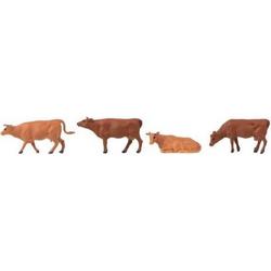   - Cows Figurine set with mini sound effect - FA180235 - modelbouwsets, hobbybouwspeelgoed voor kinderen, modelverf en accessoires