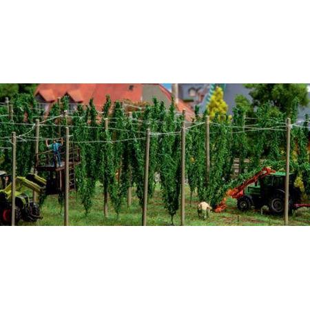 Faller - Hop field with poles - FA181280