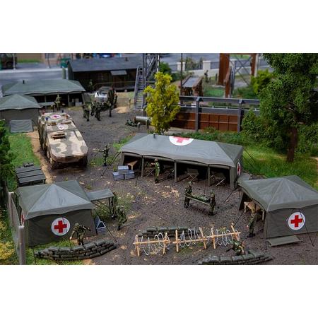Faller - Medical tents - FA144109 - modelbouwsets, hobbybouwspeelgoed voor kinderen, modelverf en accessoires