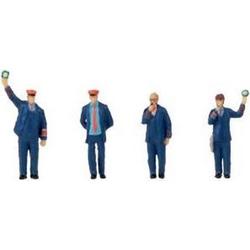   - Railway staff & conductor whistle Figurine set with mini sound effect - FA180237