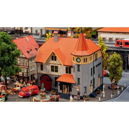Faller - Town hall with fire brigade garage - FA130649