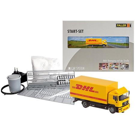 Faller -Car Systeem Start-Set Vrachtwagen DHL (161607)