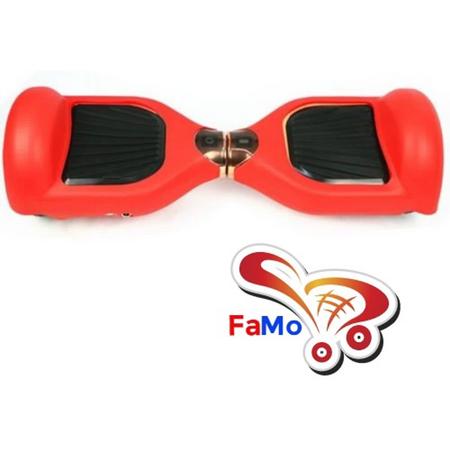 FaMo - Beschermhoes siliconen bescherming hoes Hoverboard / Oxboard ROOD - FaMo