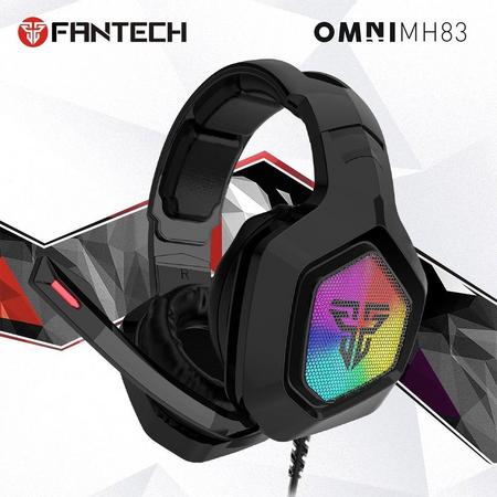 FANTECH OMNI MH83 Multi Platform RGB Gaming Headset 3.5mm - zwart
