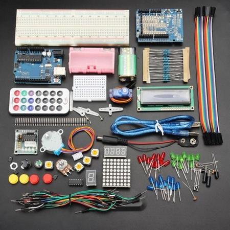 Uitgebreide Starter Kit V2 Voor Arduino - Genuino Starters Set Met Uno R3 Board & Sensors