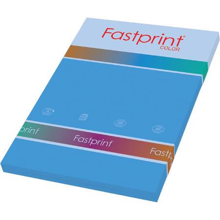 Kopieerpapier Fastprint A4 120gr diepblauw 100vel - 10 stuks