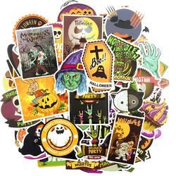50 Halloween stickers - Sticker mix Happy Halloween- serie vrolijke enge afbeeldingen