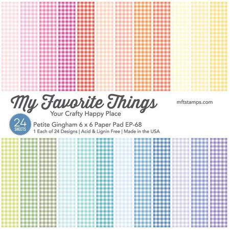 My Favorite Things - Papierblok - Petite Gingham - 24 vel
