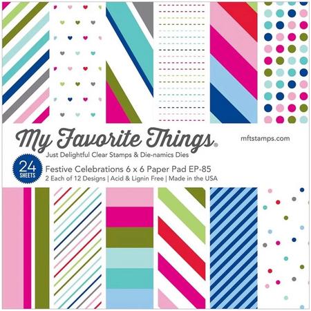 My Favorite Things - Papierblok Festive Celebrations - 24 vel