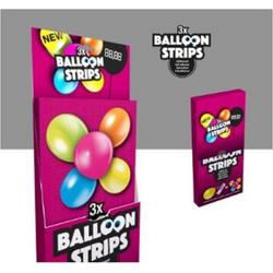 Balloon strips met stick ups