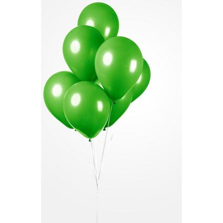 25 Ballonnen Appeltjes groen, 30 cm , Helium geschikt, Verjaardag, Feest