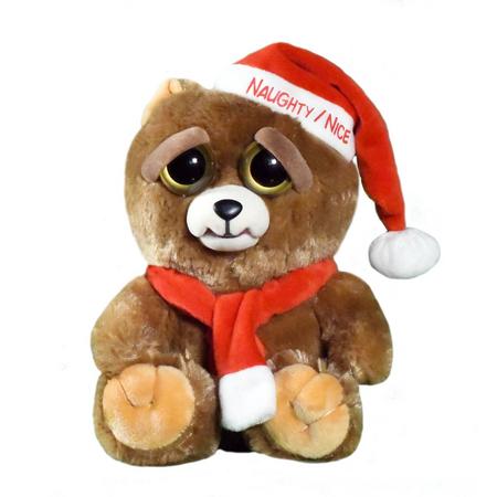 Feisty Pets Christmas Bear - Knuffel - Kerstbeer - Goliath