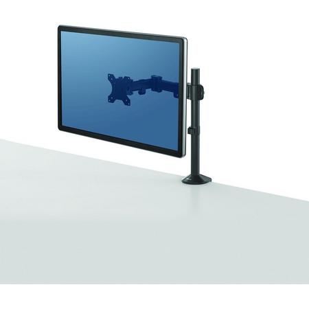 Fellowes Monitorarm enkel 1 scherm Reflex 81,3 cm, 32 inch, Klem Zwart