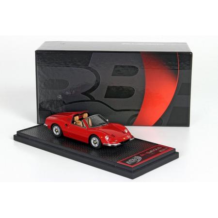 Ferrari Dino 246 GTS 1972 Rosso Corsa ( Red ) 1-43 BBR Models Limited 500 Pieces