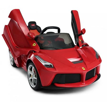 Ferrari LaFerrari Elektrische Kinderauto 12 V - Rood