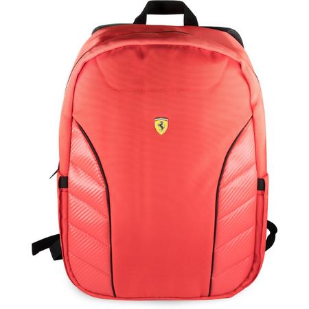 Ferrari universeel 15 inch Rood Laptoptas - Scuderia - FESRBBPCO15RE