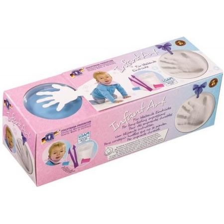 Feuchtmann Infant Art Impression Basic: Handafdruk Klei Blauw