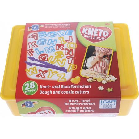 Feuchtmann Kneto Bake & Play Abc Drukvormpjes