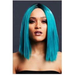 Fever Pruik Kylie Two Toned Blend Teal Blauw