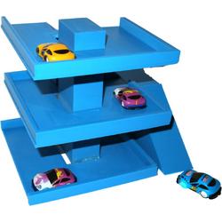 FiastraPlay - speelgoedgarage - speelgoedautos - parkeergarage - autogarage - eindeloos speelplezier - set met autos