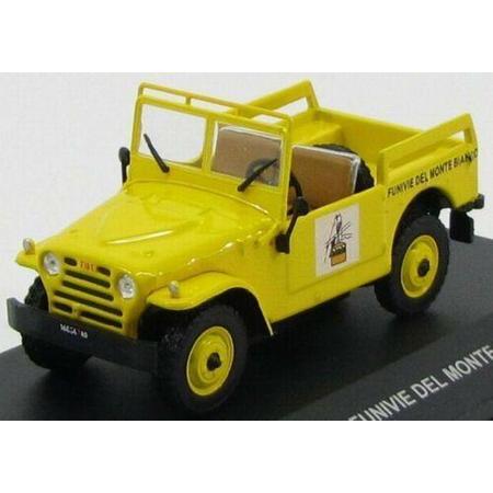 Fiat Campagnola Funive Del Monte 1963 Yellow