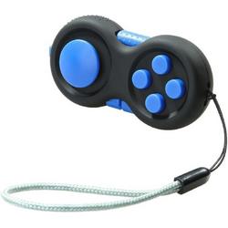 Fidget pad - friemelkubus - fidget toys - fidget toy - antistress - speelgoed - stress verlagend - joystick - gratis koord - Blauw