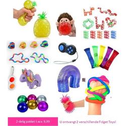 Fidget Toys pakket onder de 10 euro - 2 verschillende Fidgets - Top Cadeau