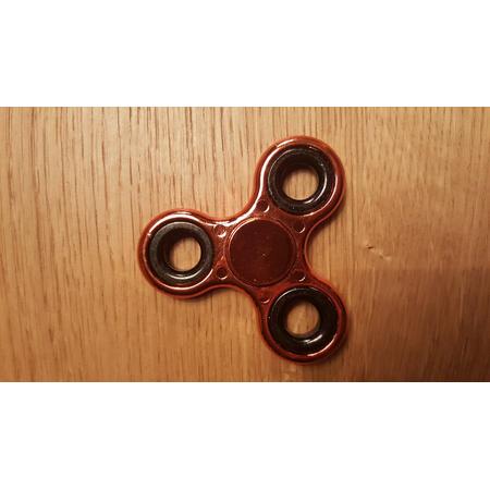 Fidget Spinner - Hand Spinner - Metallic Rood