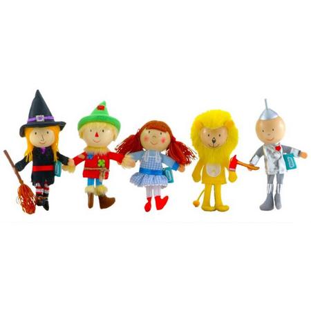 Fiesta Crafts Wizard Of Oz Finger Puppet Set (5)