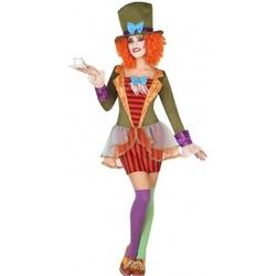 Clown verkleedkleding voor dames - voordelig geprijsd M/L (38-40)