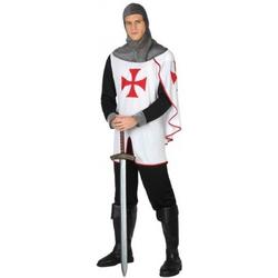 Middeleeuwse kruistocht ridder verkleed kostuum voor heren M/L