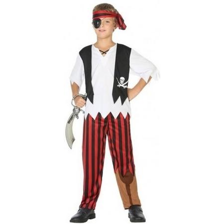 Piraten verkleedset / kostuum voor jongens- carnavalskleding - voordelig geprijsd 104 (3-4 jaar)